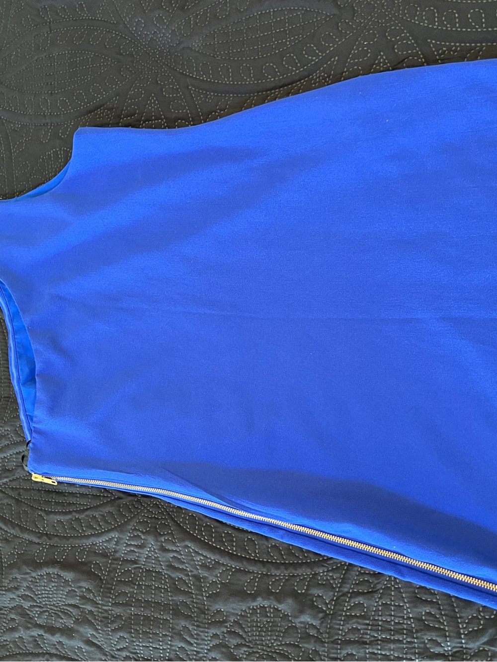 NBD x The Naven Twins Cobalt Royal Blue One-Shoulder Mini Dress — Size Medium - Picture 4 of 6